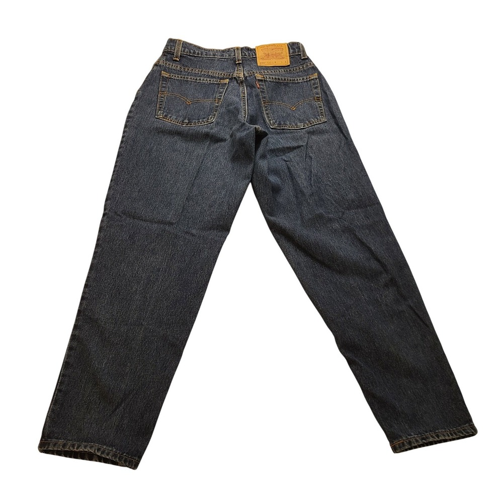 Levis 550 Jeans Men's 29x29 Relaxed Fit Tapered Leg Denim Blue Vintage NWOT